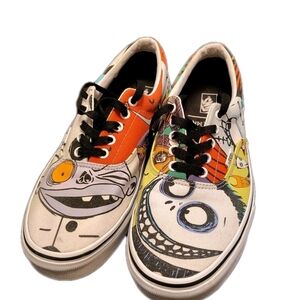 VANS The Nightmare Before Christmas Shoes Halloween Town Era Men's Size 10.5